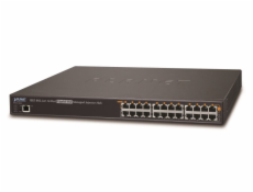 Planet HPOE-1200G PoE injektor 12x 1Gb, 802.3at 30/340W, PING watchdog+scheduler