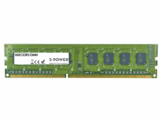 2-Power 8GB PC3L-12800U 1600MHz DDR3 CL11 Non-ECC DIMM 2Rx8 1.35V ( DOŽIVOTNÍ ZÁRUKA )