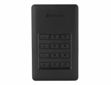 VERBATIM HDD 2.5  2TB Incl.KEYPAD USB3.1 USB 3.0 GDPR