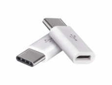 Emos adaptér USB 2.0 Micro-B samice - USB C samec, 2 ks