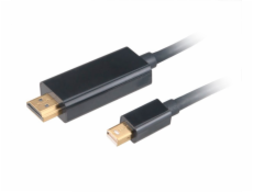 AKASA Kabel 4K Mini DisplayPort na HDMI active, adaptér, 1.8m