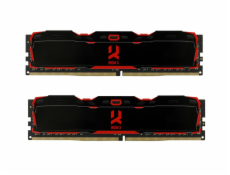 DIMM DDR4 16GB 2666MHz CL16, DUAL CHANNEL KIT GOODRAM IRDM X BLACK