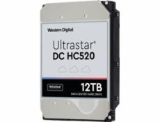 Western Digital (HGST) Ultrastar DC HC520 / He12 12TB 256MB 7200RPM SATA 512E ISE