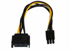 AKY AK-CA-30 Adapter SATA / PCI-Express 6-pin 15 cm