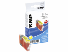 KMP H66 ink cartridge yellow comp. w. HP CB 325 EE No. 364 XL