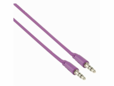 NEDIS kabel jack 3,5 mm - jack 3,5 mm/ černý/ 1m