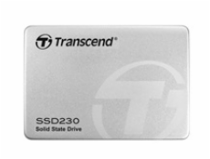 TRANSCEND SSD230S 2TB SSD disk 2.5   SATA III, 3D TLC, Aluminium casing, 560MB/s R, 520MB/s W stříbrný