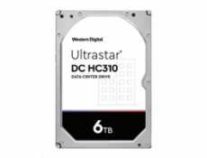 WESTERN DIGITAL Ultrastar 7K6 6TB HDD SAS Ultra 256MB cache 12Gb/s 512E TCG P3 7200Rpm 3.5inch Bulk HUS726T6TAL5201