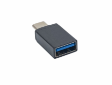 Akyga adaptér USB type C/USB 3.0 OTG/ABS/cerná