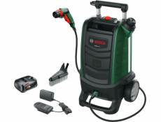 BOSCH Fontus 18V, akumulátorový vonkajší čistič, 18 V, 20 bar, akumulátor 2.5 Ah