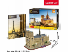 Cubicfun PUZZLE 3D NATIONAL GEO NOTR DAME DE PARIS