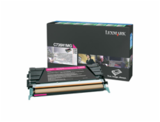 C736, X736, X738 Magenta High Yield Return Programme Toner Cartridge (10K)