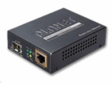 Planet GTP-805A konvertor RJ45/SFP, 1Gbps, PoE injektor 802.3at