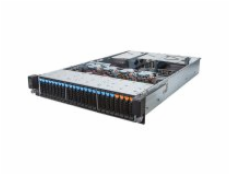 Gigabyte R28N-F2O Standard Rackmount Server, E5-2600 V3/V4, 24 x RDIMM/LRDIMM ECC, 4 x 2.5 NVMe bays, 20 x 2.5  SAS/SATA