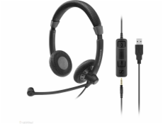 EPOS | SENNHEISER IMPACT SC 75 USB MS Headset Wired USB Type-A Black