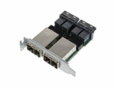 SUPERMICRO 16-port Mini SAS HD Int-to-Ext cable adapter - low profile