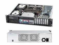 SUPERMICRO 2U chassis (Short Depth 14,5 ) 2x 3,5  Fix, front IO, 500W (80+Platinum)