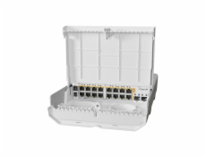 MikroTik netPower 16P 256 MB RAM, 800 MHz, 16x Gbit LAN PoE, 2x SFP+, L5