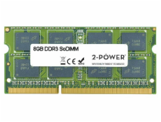 2-Power SODIMM DDR3 8GB MEM0803A MultiSpeed 1066/1333/1600 MHz DDR3 SoDIMM 2Rx8 (1.5V / 1.35V) (DOŽIVOTNÍ ZÁRUKA)