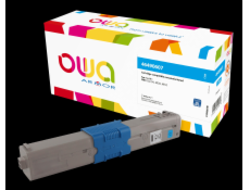 OWA Armor toner pro OKI C532, C542, MC563, MC573,46490607,6000 str.,modrá/cyan (46490607)