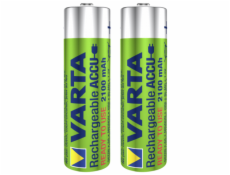 10x2 Varta Rechargeable Accu NiMh 2100 mAh Mignon VPE Innenk.