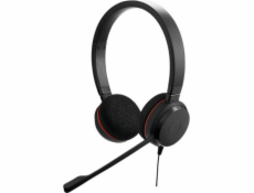 Jabra Evolve 20/Stereo/USB-C/Drát/MS/Černá