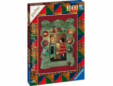 Ravensburger Puzzle Harry Potter s rodinou Weasleyových (16516)