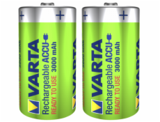 10x2 Varta Rechargeable Accu NiMh 3000 mAh Mono VPE Innenk.