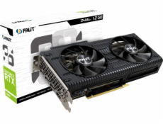 Palit GeForce RTX 3060 Dual 12GB GDDR6 grafická karta (NE63060019K9-190AD)