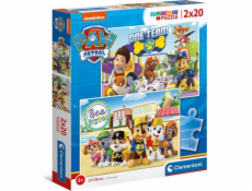 Clementoni Puzzle 2x20el Paw Patrol (24779)