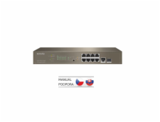 Tenda TEG5310P-8-150W - L3 managed Gigabit PoE AT Switch, 8x PoE AF/AT 10/100/1000Mbps, 1xSFP 1Gbps