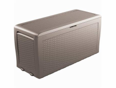 Zahradní box Keter Samoa Rattan Box 270L cappuccino