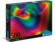 Clementoni Puzzle 500el barevný boom Waves. Vlny 35093