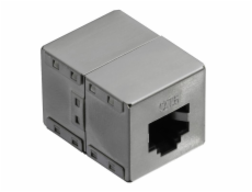 LogiLink Złączka RJ45- RJ45 żeńsko/żeńska kat.6, ekranowana, metal (NP0054)