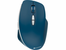 CANYON myš optická bezdrátová MW-21DG, nastavitelné rozlišení 800/1200/1600 dpi, 7 tl, USB reciever, tmave šedá