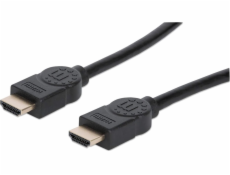 Kábel Manhattan HDMI - HDMI 5m czarny (355360)