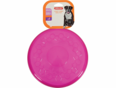 Hračka Zolux TPR frisbee POP 23 cm, ružová