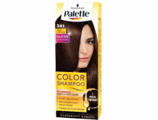 Paletka Color Shampoo Farbenie č. 341 Horká čokoláda