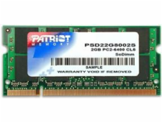 PATRIOT 2GB DDR2 PC2-6400 800MHz CL5 Signature Line Single Module blue Heatsink