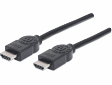 Kábel Manhattan HDMI - HDMI 5m czarny (323239)