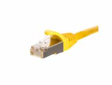 NetRack patchcord RJ45, osłonka zalewana, kat. 5e FTP, 5m Żółty (BZPAT5FY)