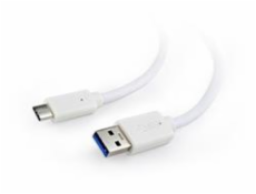 Gembird kabel USB 3.0 (AM) na USB 3.1 (CM), 3 m, bílý