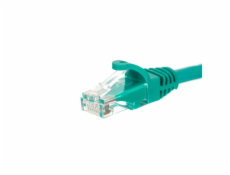 NetRack patchcord RJ45, kat. 6 UTP, 0.25m zielony - BZPAT0256G