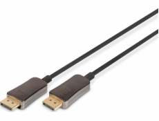 Kabel połączeniowy hybrydowy AOC DisplayPort 1.4 8K/60Hz UHD DP/DP M/M 20m Czarny