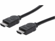 Kábel Manhattan HDMI - HDMI 15m czarny (308434)