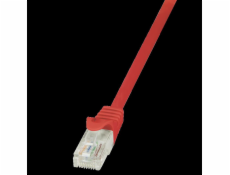 LogiLink CAT 5e Patchcord U/UTP Czerwony 1M (CP1034U)