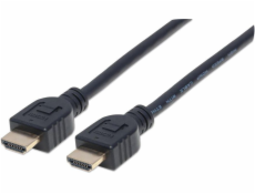 Kábel Manhattan HDMI - HDMI 2m czarny (353939)