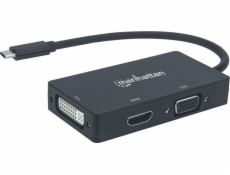 Stacja/replikátor Manhattan USB-C (152983)