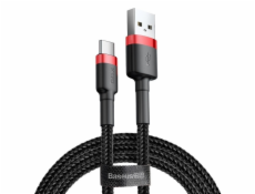 Kábel BASEUS USB TypeA M, USB TypeC M, 1m čierny CATKLF-B91