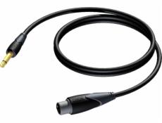 Kabel 6,3mm Jack Same - XLR Samice 5m